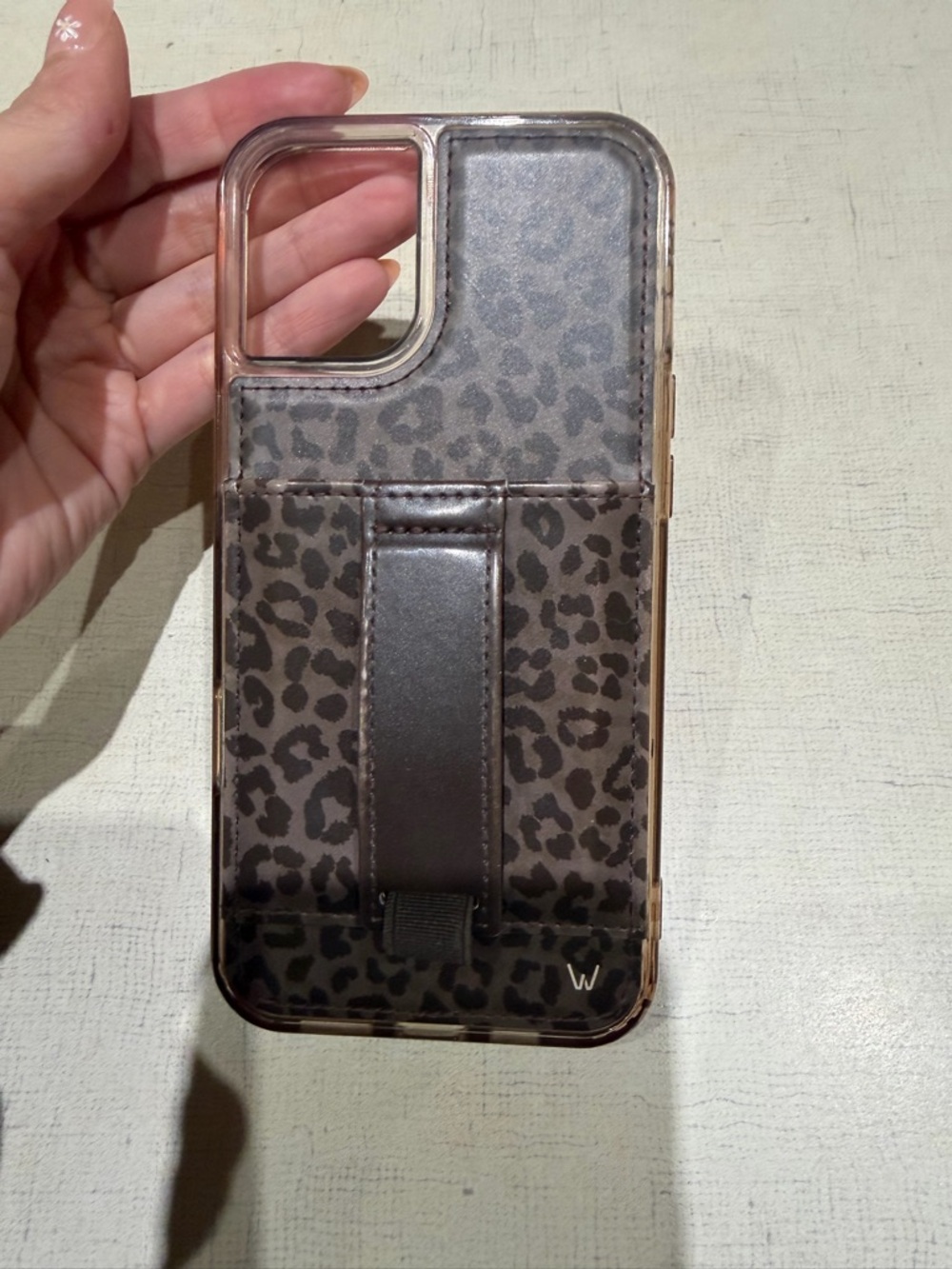 iPhone 16 plus Leopard walli Print Phone Case